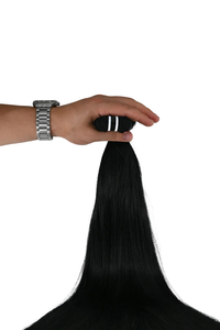 Double Drawn – Weft in Hair Extensions - Black | 65 cm Tılsım