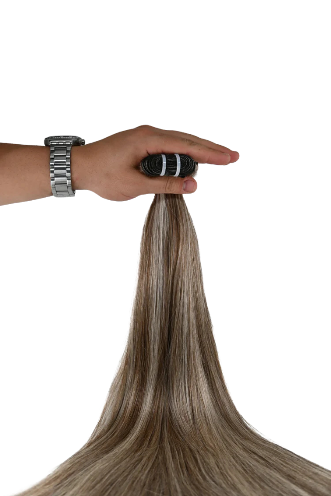 Double Drawn Hair - Weft in Hair Extensions - Highlight | 65 cm