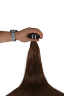 Double Drawn – Weft in Hair Extensions - Brown | 65 cm Tılsım