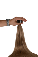 Double Drawn – Weft in Hair Extensions - Brown | 65 cm Tılsım