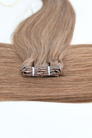 Butterfly Weft Hair Extensions - Ash Brown - 4.4#
