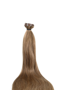 Butterfly Weft Hair Extensions - Light Ash Brown - 6.2#