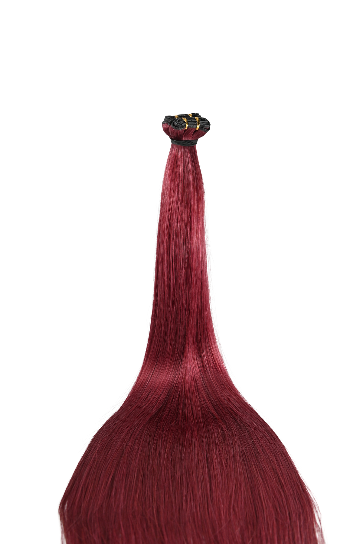 Butterfly Weft Hair Extensions - Burgundy Red - 530#