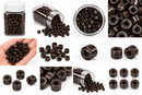 Nano Absolute Hair Extension Beads – Chocolate Brown