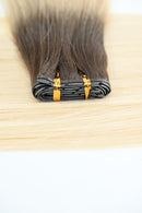 Butterfly Weft Hair Extensions - Mocha Beige Blonde Ombre - 2T/ICE#