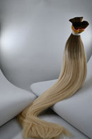 Yuan Saçı Açık Omreli Koyu Sarı | 65cm