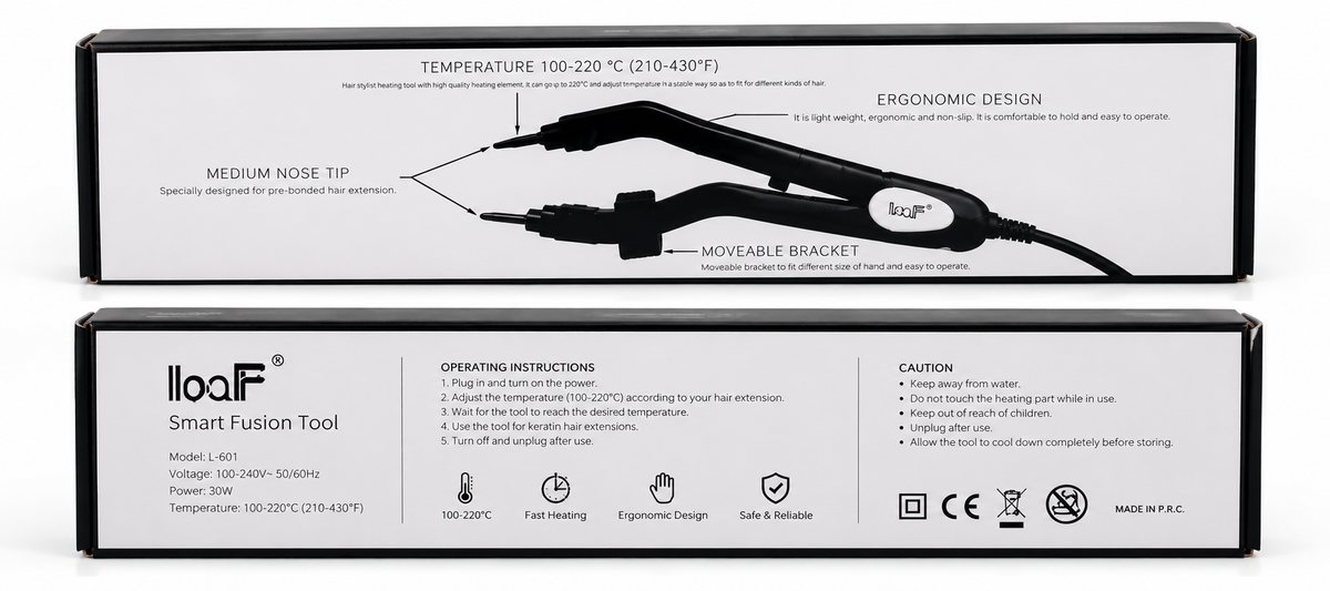 Professional Keratin Hair Extension Fusion Tool