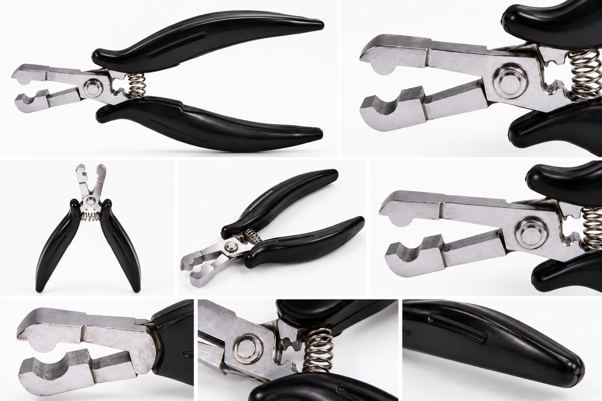 Professional Hair Extension Bead Closing Pliers