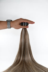 Double Drawn Hair - Weft in Hair Extensions - Highlight | 65 cm