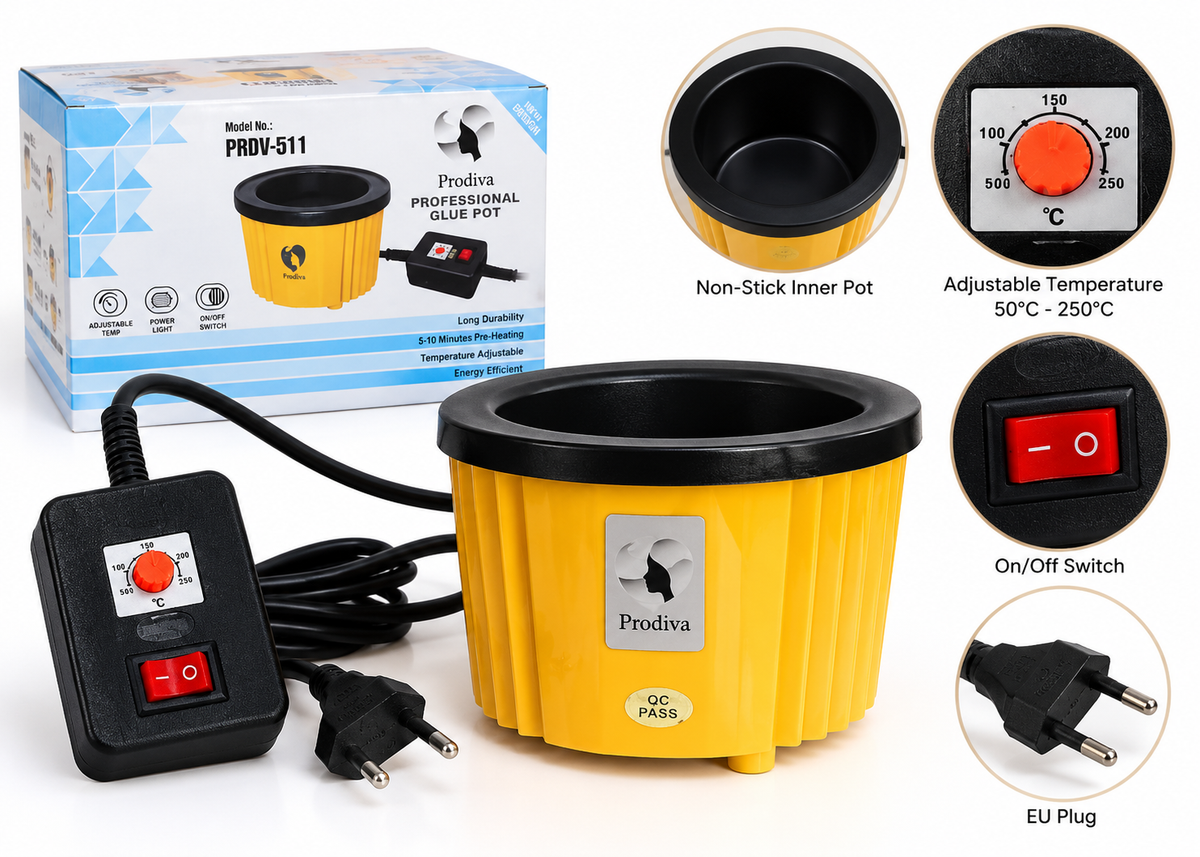 Professional Adjustable Temperature Keratin Melting Pot