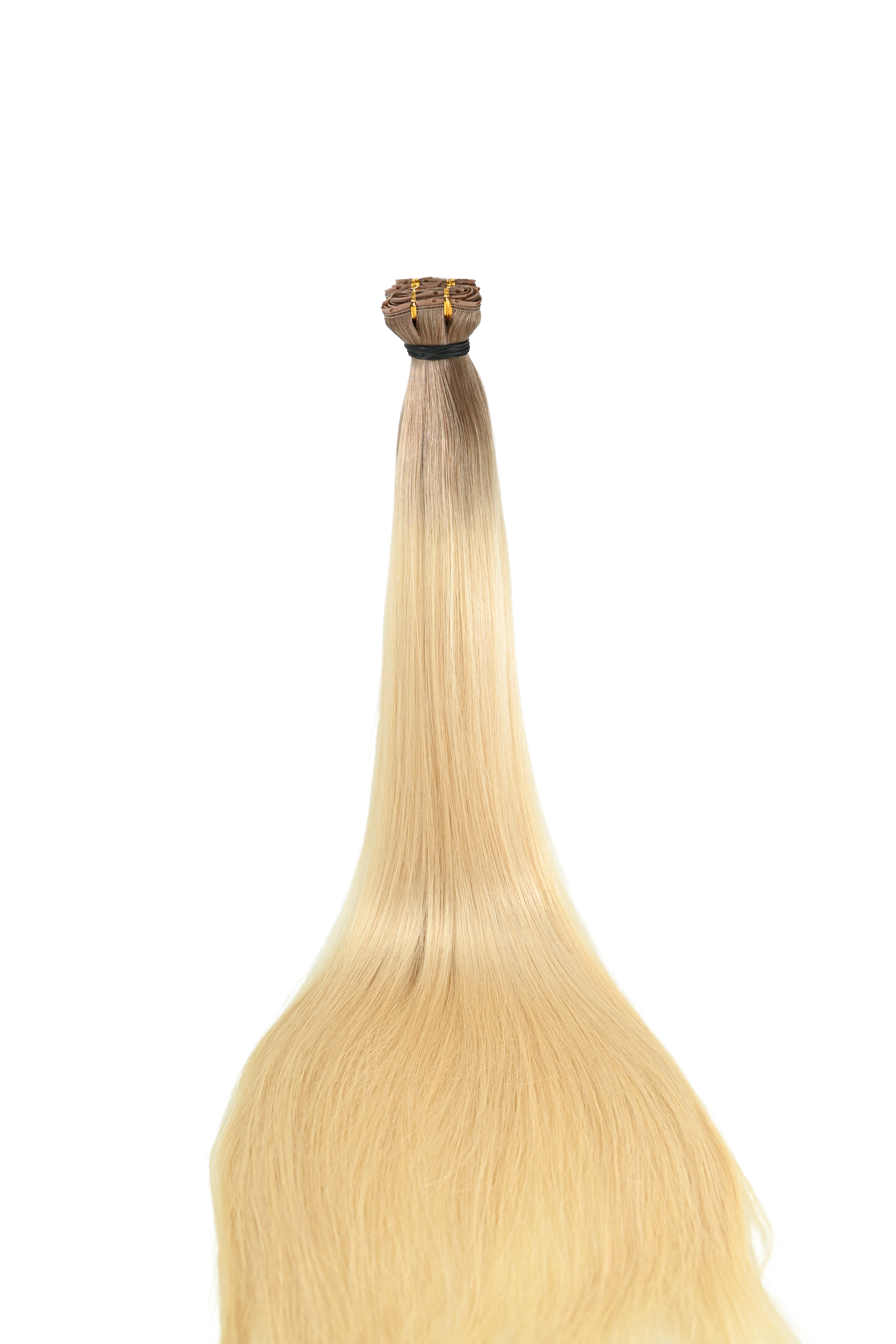 Superior Butterfly Weft -Ash Root to Golden Blonde Ombre | 65cm
