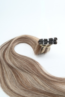 Genius Weft Hair Extensions – Chocolate Brown & Blonde Highlights – P4/613#