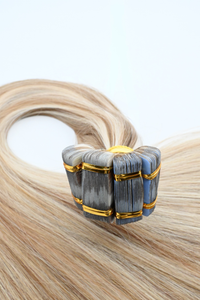 Tape in Double Hair Extensions | Highlighted Dirty Blonde | 65cm