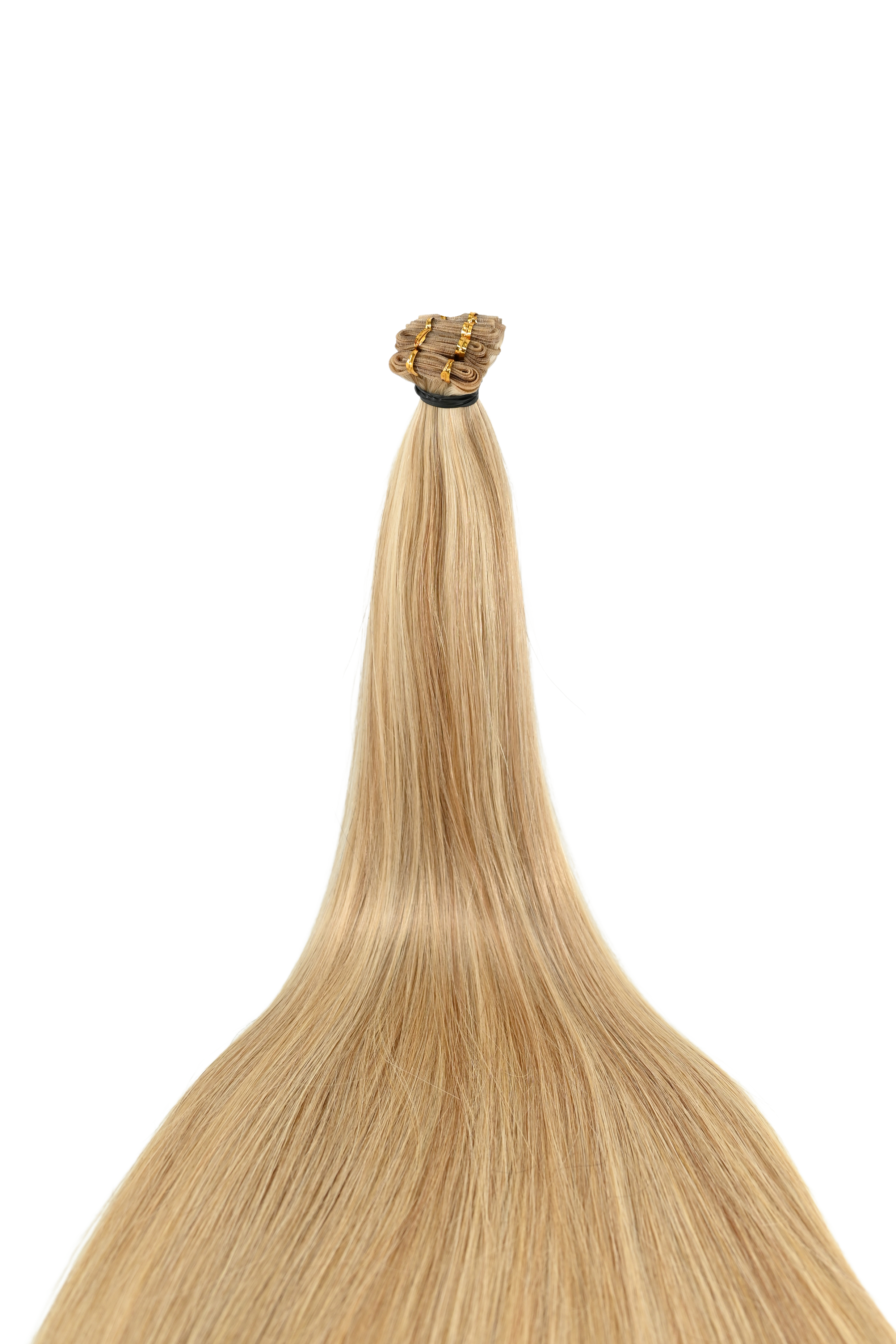 Genius Weft Hair Extensions – Beige Blonde Highlight Mix – 65cm/26 inch