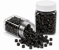 Nano Absolute Hair Extension Beads – Black