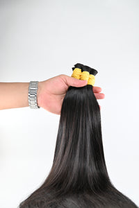 Double Drawn Hair - Natural | 65 cm