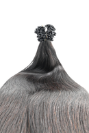 Double Drawn Hair - Keratin Bond Hair Extensions (1g per Strand) - Brown | 65 cm