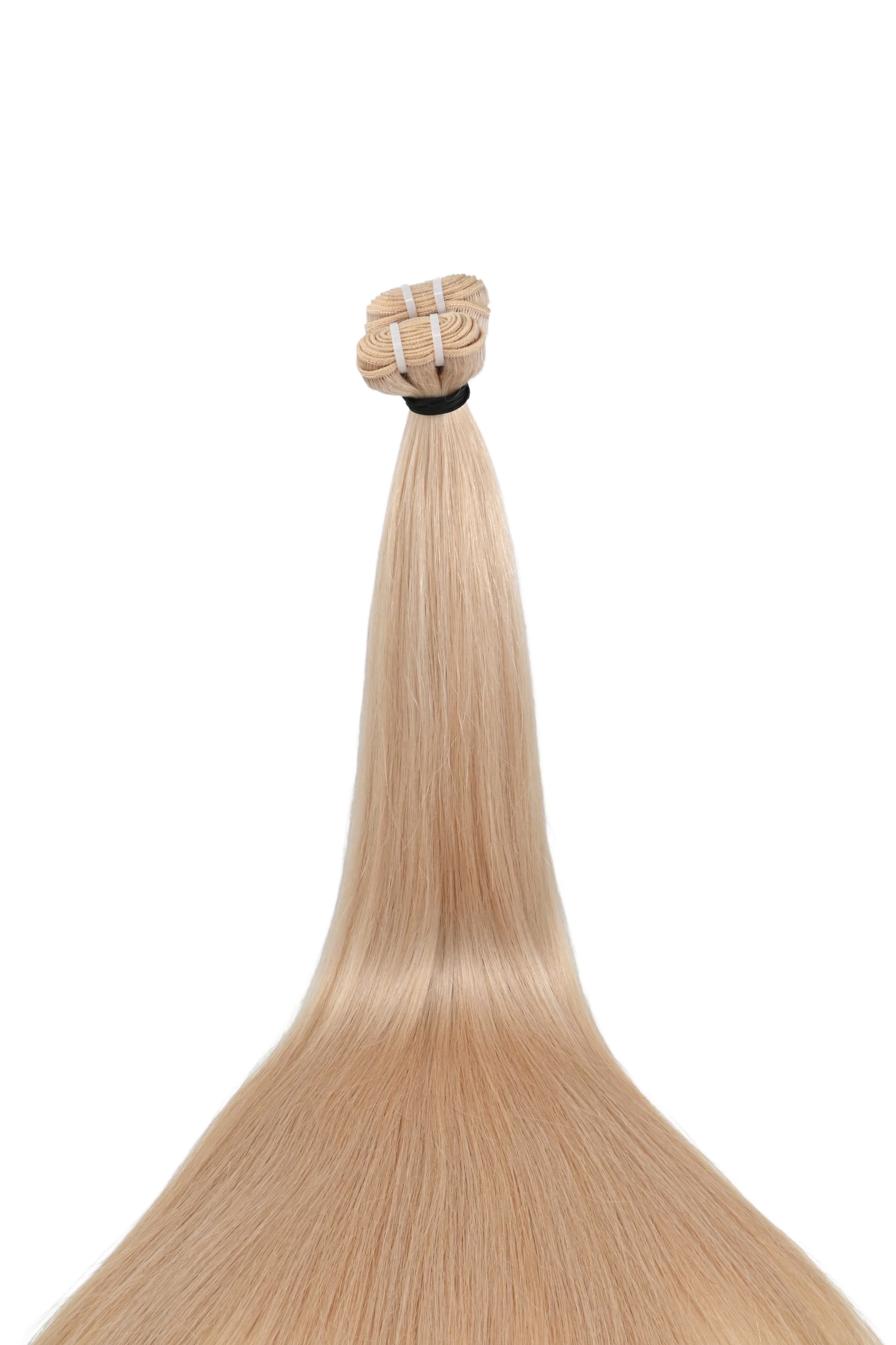 Double Drawn Hair - Weft in Hair Extensions - Platinum Beige | 65 cm