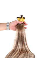 Double Drawn Hair - Highlighted Ombres Hair | 65 cm