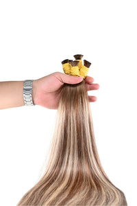 Double Drawn Hair - Highlighted Ombres Hair | 65 cm