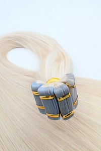 Tape in Double Hair Extensions | Ice Blonde | 65cm