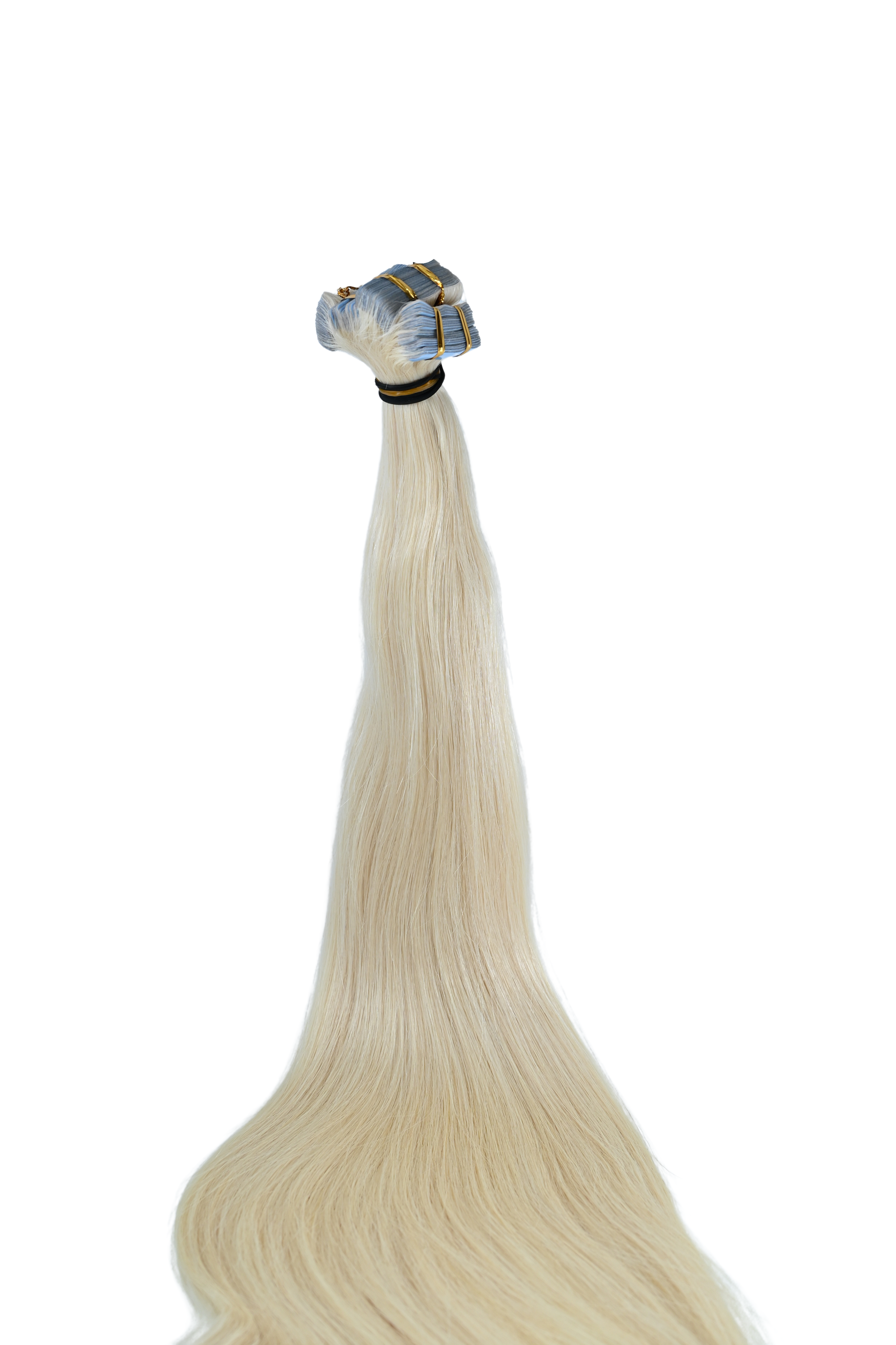 Invisible Tape-In Hair Extensions – Pearl Platinum Blonde – 65 inch