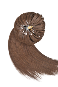 Ananas 6HD Hair Extensions - Brown | 65 cm