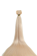 Double Drawn – Weft in Hair Extensions - platinum blonde | 65 cm
